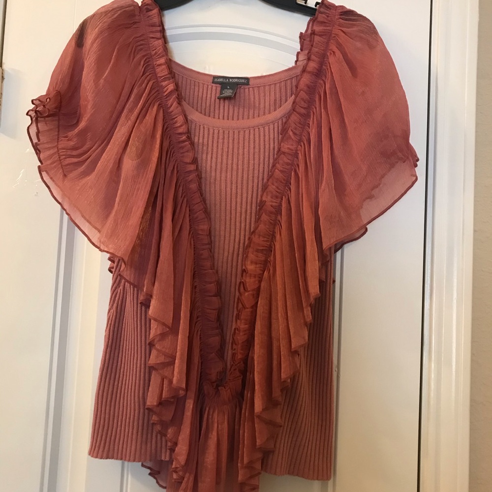 This is a one of a kind sexy classy unique top.